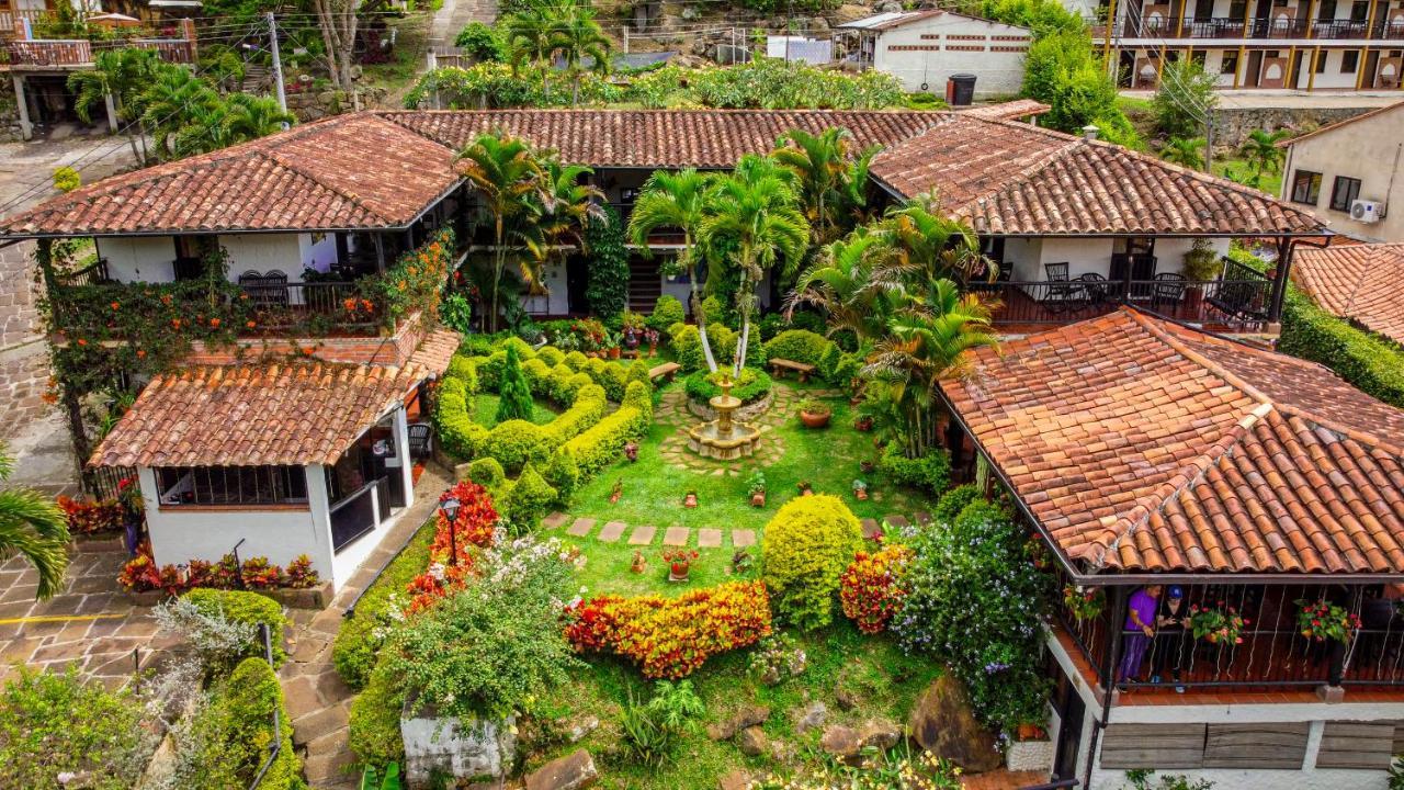 Hotel Campestre Casona Del Camino Real سان جيل المظهر الخارجي الصورة