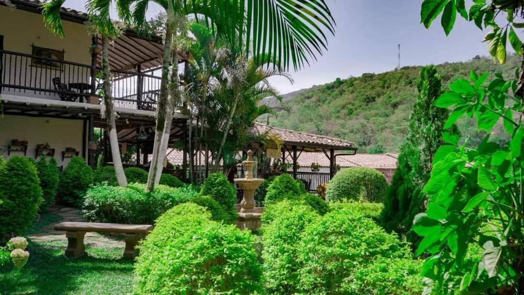 Hotel Campestre Casona Del Camino Real سان جيل المظهر الخارجي الصورة