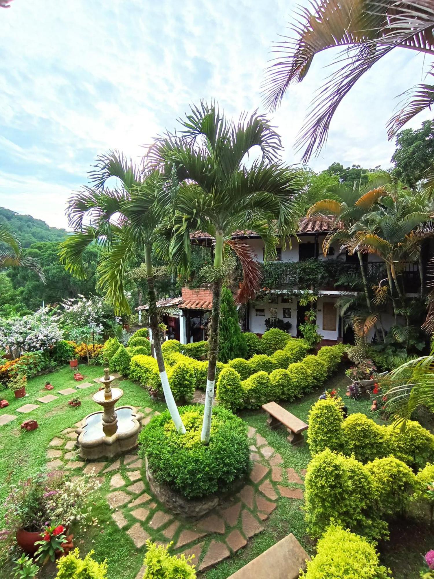 Hotel Campestre Casona Del Camino Real سان جيل المظهر الخارجي الصورة