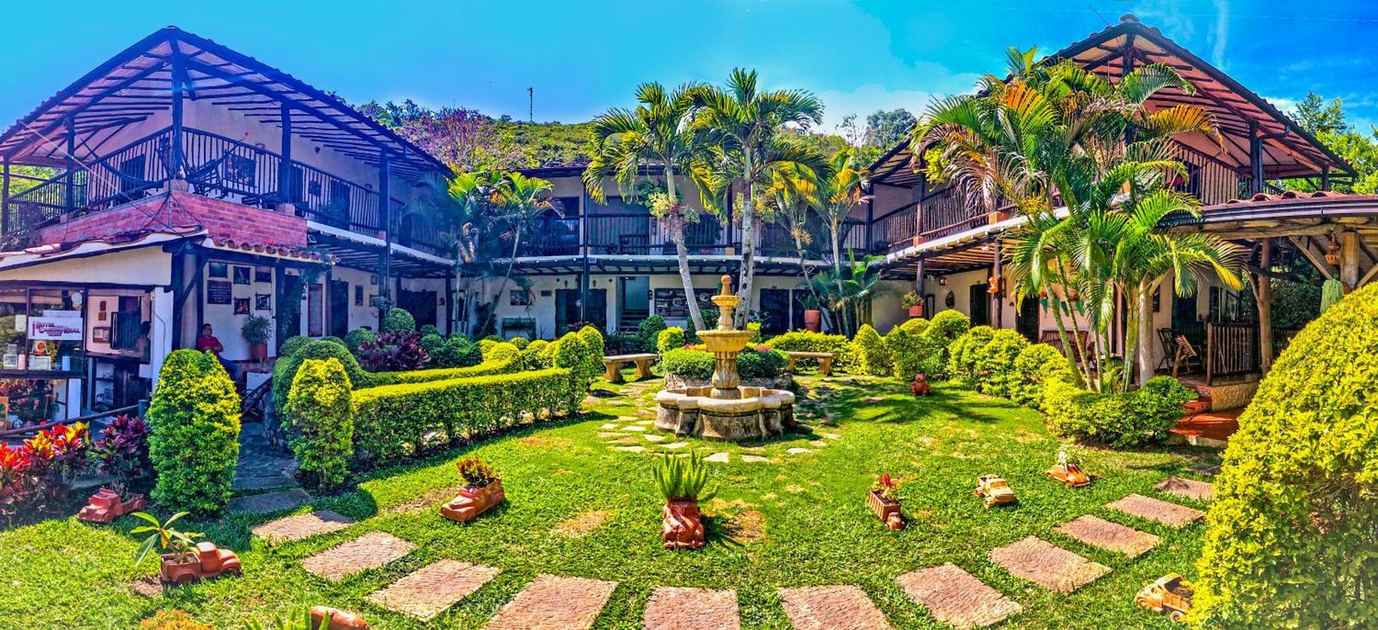 Hotel Campestre Casona Del Camino Real سان جيل المظهر الخارجي الصورة