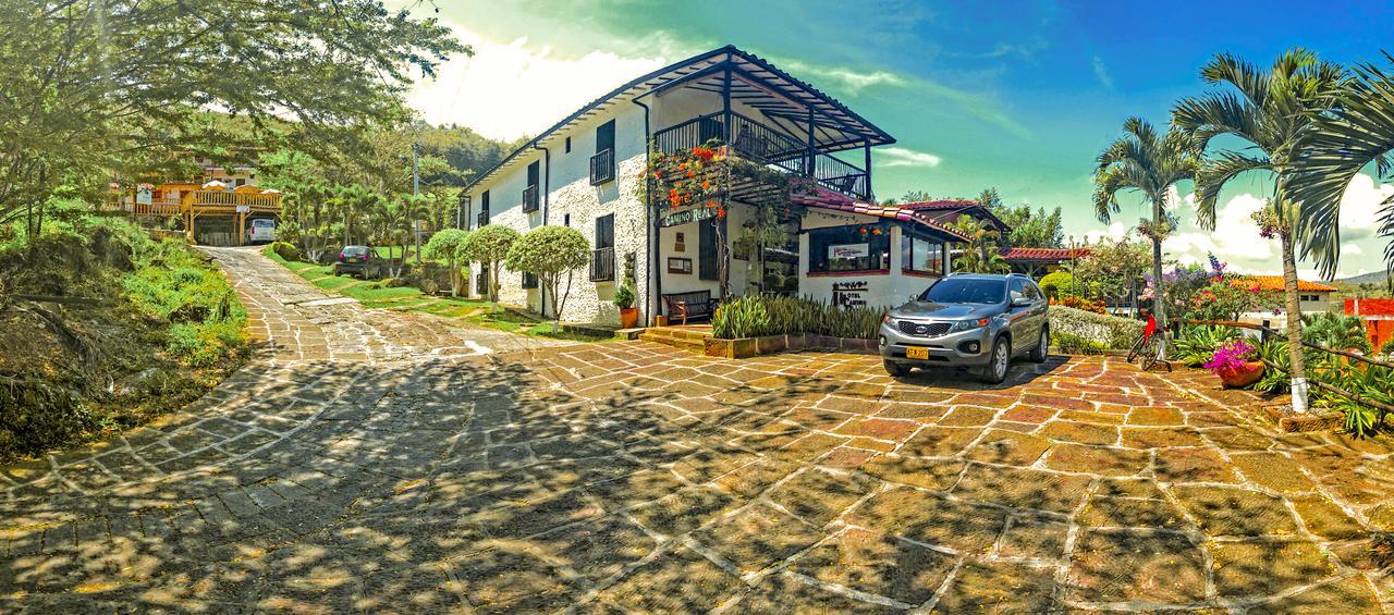 Hotel Campestre Casona Del Camino Real سان جيل المظهر الخارجي الصورة